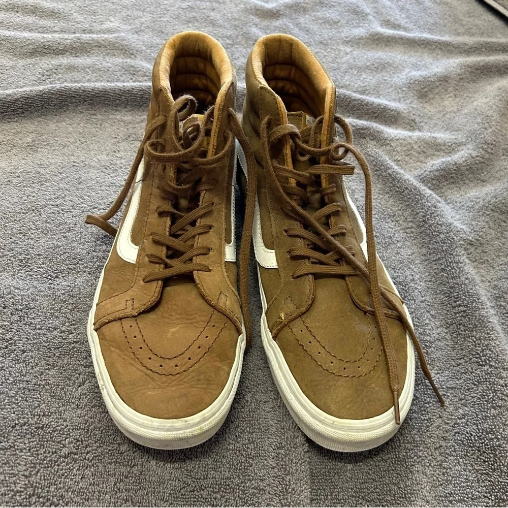 Vans Men’s Sk8 Hi Re-Issue in Sudan Brown Size 10